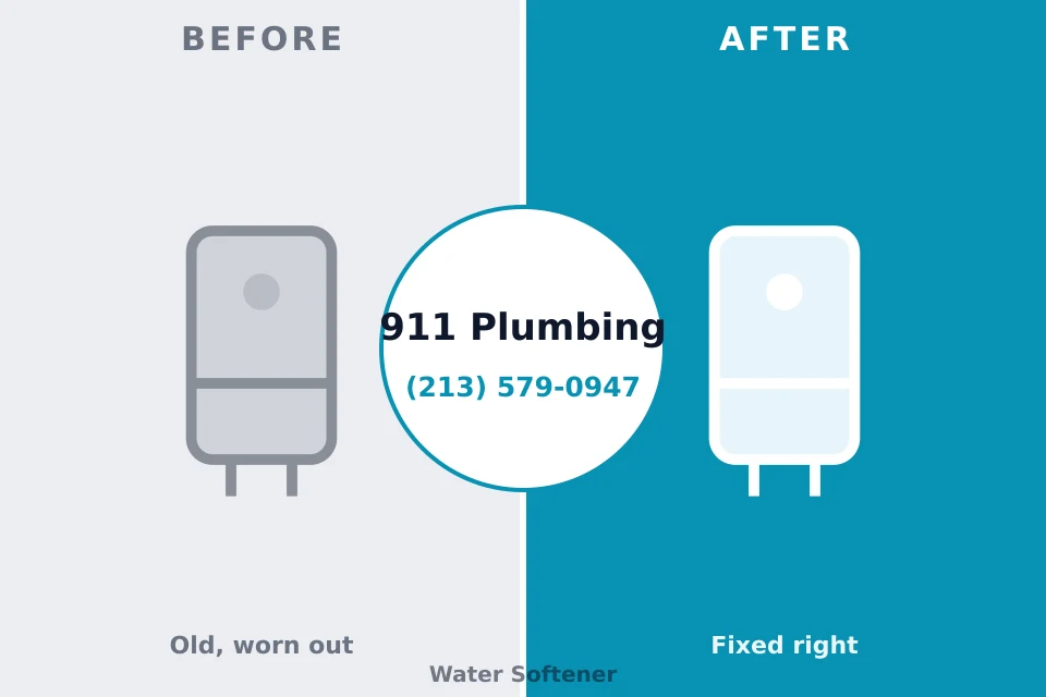 Before and after: plumbing repair Lake Clarke Shores, FL